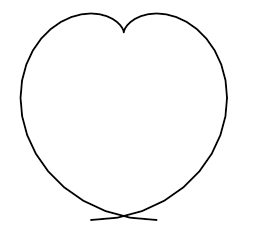 a heart